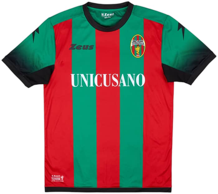 2017-18 Ternana Basic Home Shirt - 9/10 - (M)