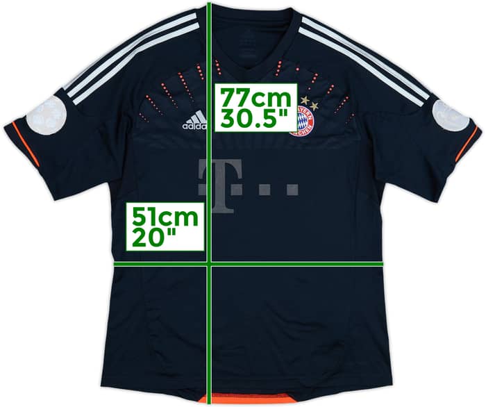 2012-13 Bayern Munich Third Shirt - 4/10 - (L)