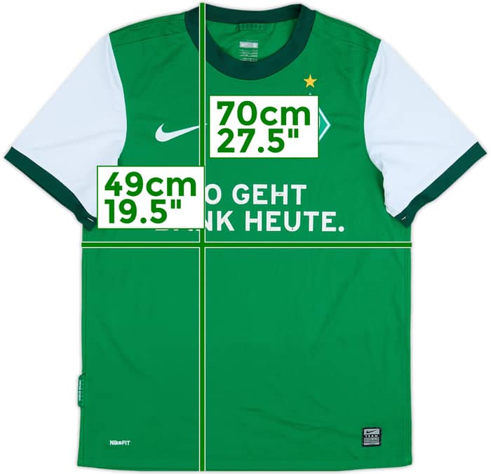 2009-10 Werder Bremen Home Shirt - 5/10 - (S)