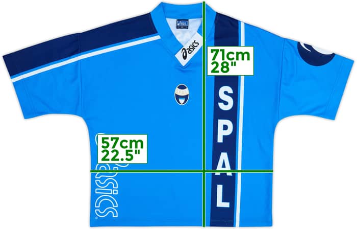 1999-00 SPAL Asics Training Shirt - 7/10 - (XL)