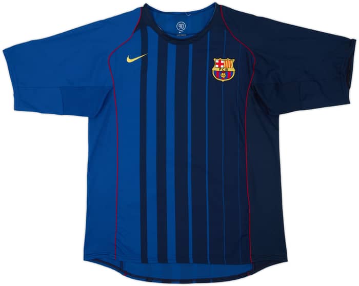 Camiseta de visitante del Barcelona 2004-05 Messi #30 - 10/10 - (XL)