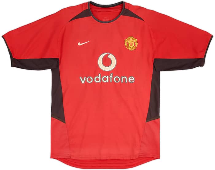 2002-04 Manchester United Local Camiseta Beckham #7 - 5/10 - (M)