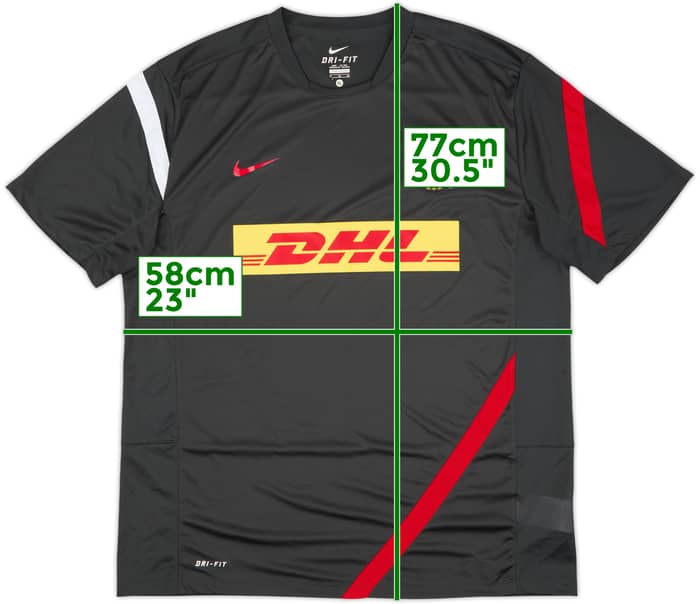 2012-13 Manchester United Nike Training Shirt - 10/10 - (XL)