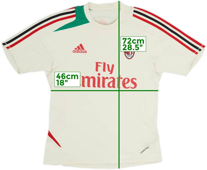 2012-13 AC Milan Formotion Training Shirt - 7/10 - (S)