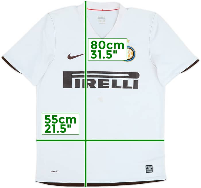 2008-09 Inter Milan Away Shirt - 4/10 - (M)