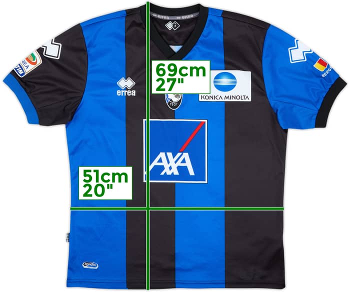 2013-14 Atalanta Home Shirt - 9/10 - (M)
