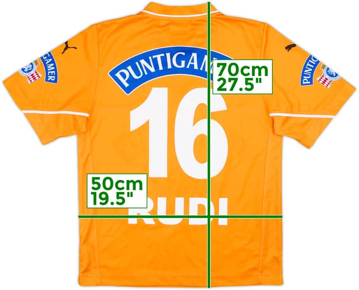 2001-02 Sturm Graz Away Shirt Rudi #16 - 9/10 - (S)