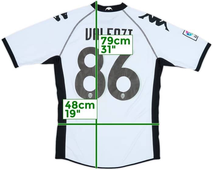 Camiseta de local del Valencia 2010-11 Valenzi #86 - 4/10 - (L)