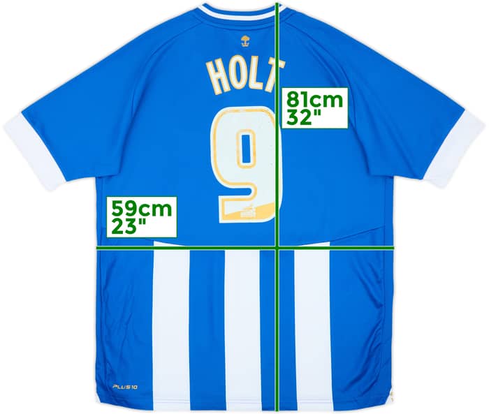 2013-14 Wigan Home Shirt Holt #9 - 4/10 - (XL)