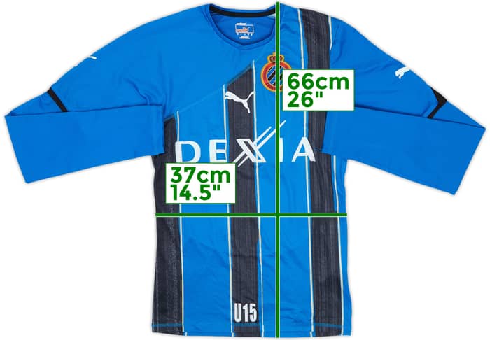 2010-11 Club Brugge Youth Match Issue Home L/S Shirt #17 - 7/10 - (M)