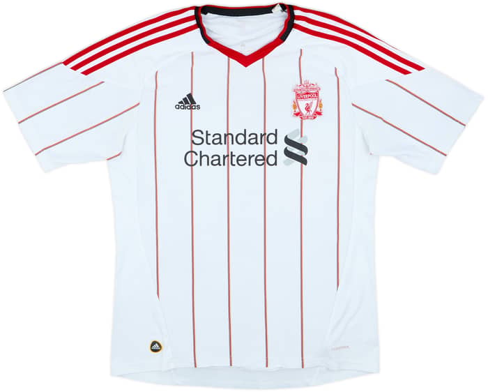 2010-11 Liverpool Away Shirt Gerrard #8 - 4/10 - (S)