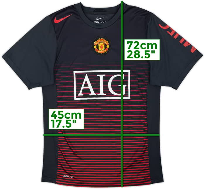 2010-11 Manchester United Nike Training Shirt - 7/10 - (S)