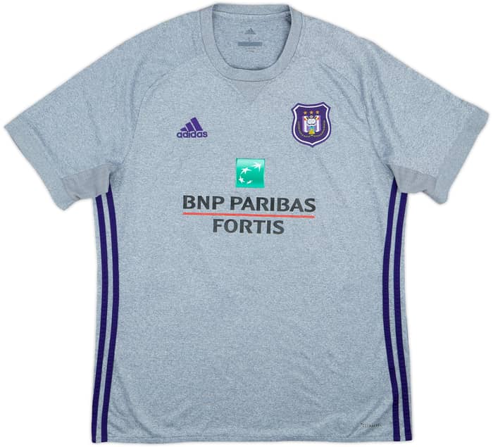 2017-18 Anderlecht Away CL Shirt Spajic #5 - 9/10 - (L)