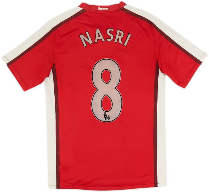 2008-10 Arsenal Home Shirt Nasri #8 - 5/10 - (S)