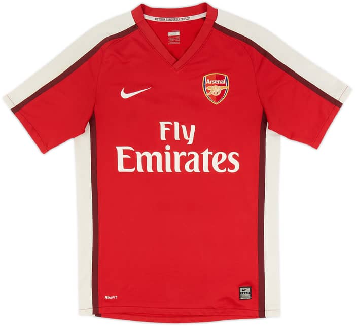 2008-10 Arsenal Home Shirt Nasri #8 - 5/10 - (S)