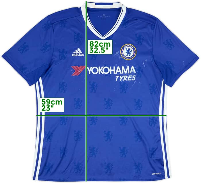 2016-17 Chelsea Home Shirt - 4/10 - (XL)
