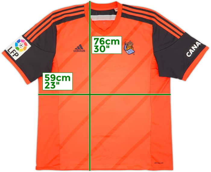 2014-15 Real Sociedad Away Shirt - 5/10 - (XL)