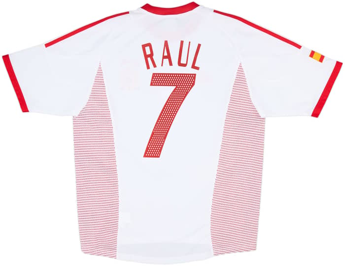 2002-04 Spain Away Shirt Raul #7 - 8/10 - (M)
