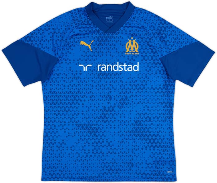 2023-24 Olympique Marseille Puma Training Shirt - 10/10 - (XL)