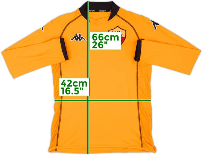Camiseta de portero del Roma 2002-03 - 7/10 - (S)
