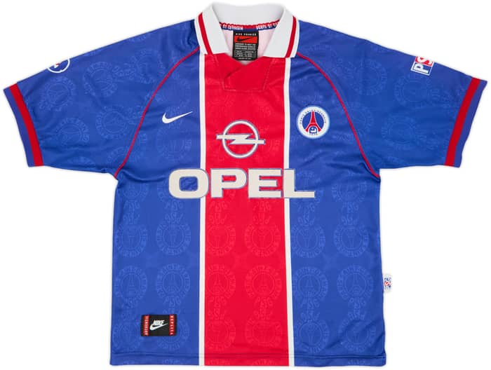 1996-97 Paris Saint-Germain Home Shirt - 8/10 - (M)