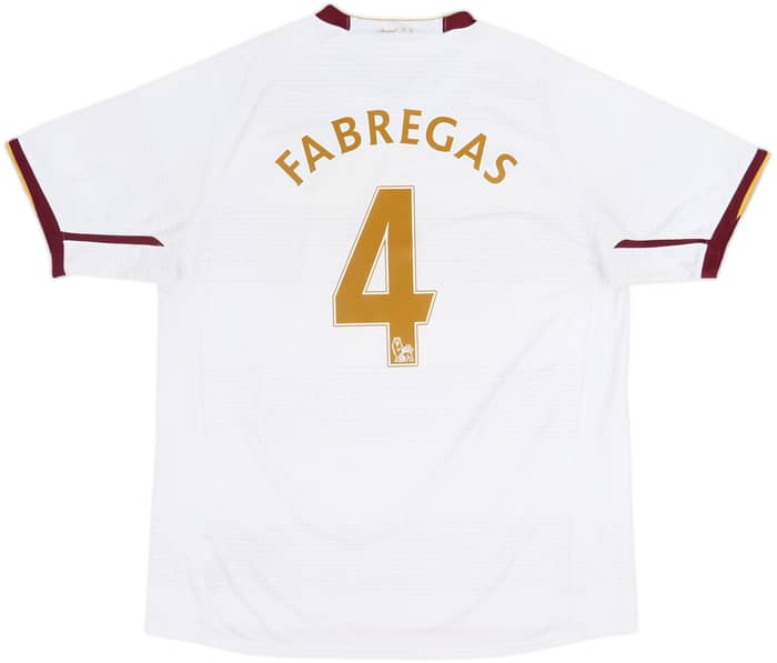 2007-08 Arsenal Away Shirt Fabregas #4 - 7/10 - (XL)