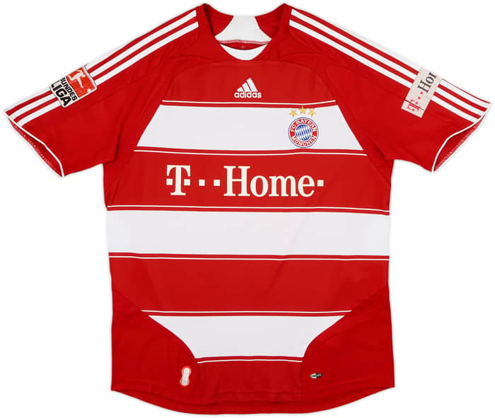 2007-08 Bayern Munich Home Shirt Toni #9 - 6/10 - (L)