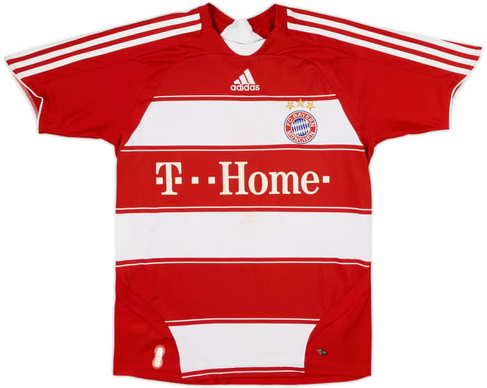 2007-08 Bayern Munich Home Shirt Ribery #7 - 4/10 - (L.Boys)