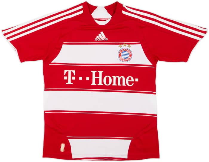 2007-08 Bayern Munich Home Shirt - 6/10 - (13-14 Years)