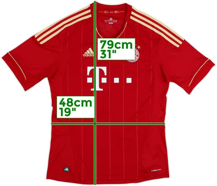 2011-13 Bayern Munich Home Shirt - 5/10 - (M)