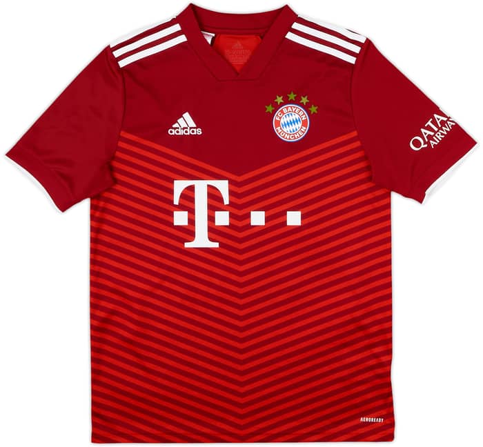 2021-22 Bayern Munich Home Shirt Musiala #42 (15-16 Years)
