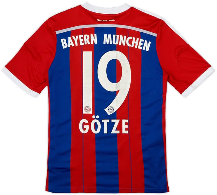 2014-15 Bayern Munich Home Shirt Gotze #19 - 6/10 - (XL.Boys)