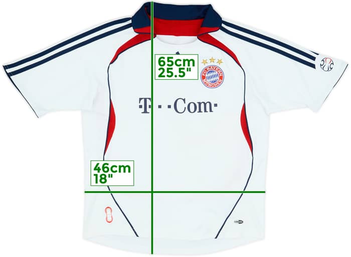 2006-07 Bayern Munich Away Shirt - 7/10 - (11-12 Years)