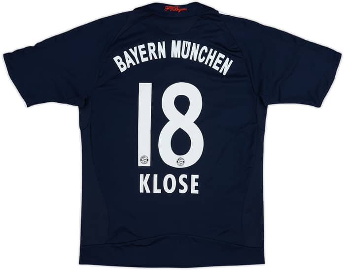 2008-09 Bayern Munich Away Shirt Klose #18 - 7/10 - (XL.Boys)
