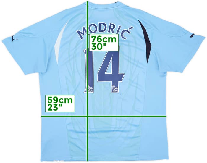 2010-11 Tottenham Away Shirt Modric #14 - 5/10 - (XL)