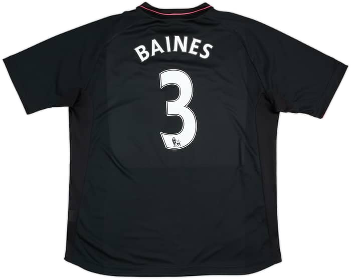 2009-10 Everton Away Shirt Baines #3 - 8/10 - (XXL)