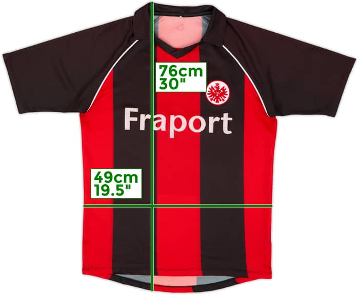 2006-07 Eintracht Frankfurt Home Shirt - 6/10 - (M)