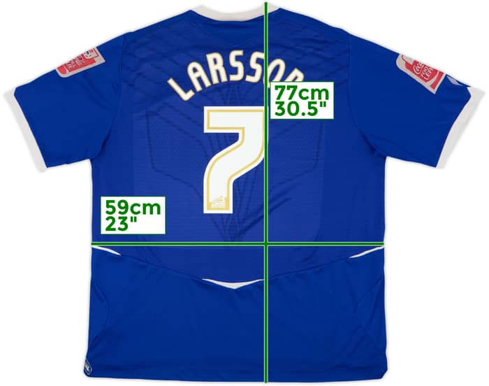 2008-09 Birmingham Home Shirt Larsson #7 - 5/10 - (XXL)