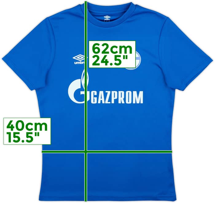 2018-19 Schalke Fussballschule Umbro Training Shirt - 8/10 - (L.Boys)