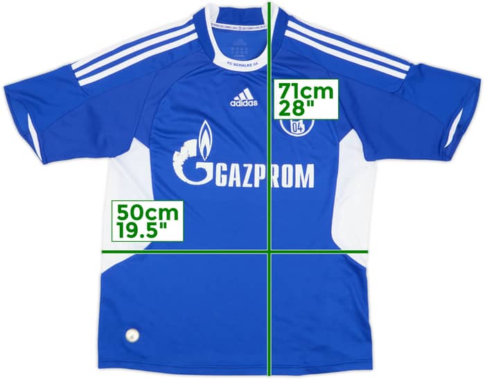 Camiseta de local del Schalke 2008-10 - 5/10 - (XL.Niños)