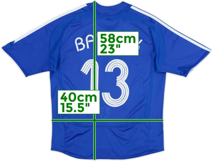 2006-08 Chelsea Home Shirt Ballack #13 - 7/10 - (M.Boys)