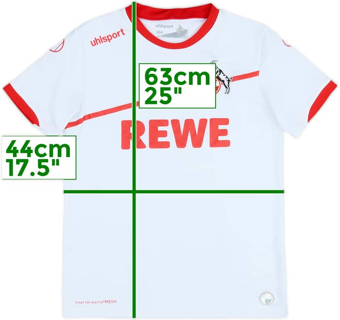 2018-19 FC Koln Home Shirt - 6/10 - (L.Boys)