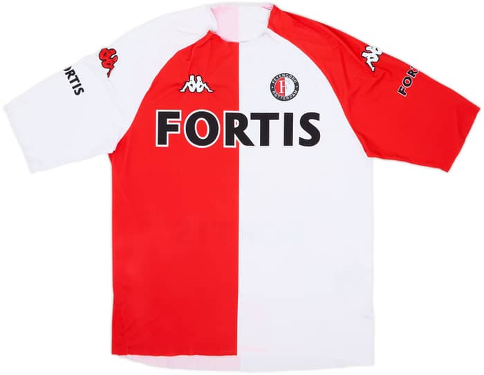2006-07 Feyenoord Player Issue Home Shirt Makaay #9 - 4/10 - (L)