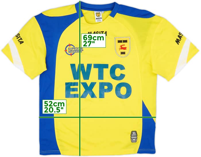 Camiseta de local del SC Cambuur 2009-10 - 5/10 - (XS/S)