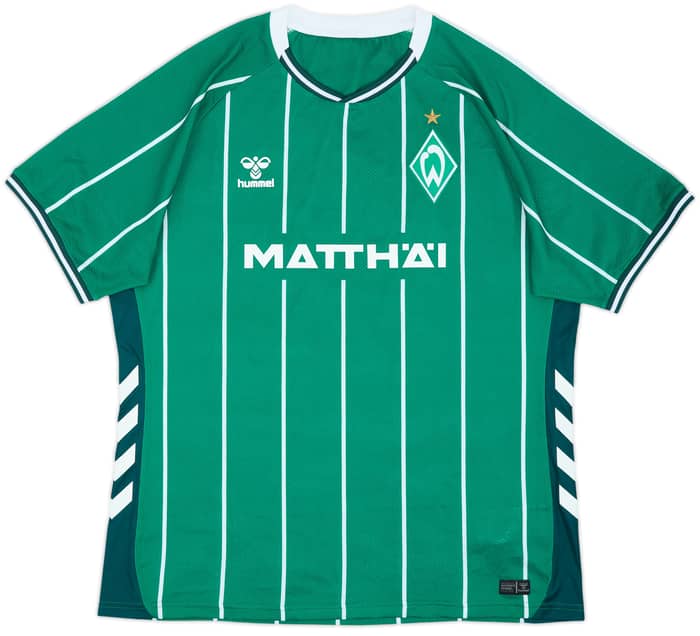 2025-26 Werder Bremen Home Shirt Sugawara #3 - 8/10 - (XXL)