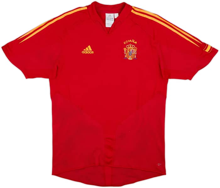 2004-06 Spain Home Shirt Torres #9 - 9/10 - (M)