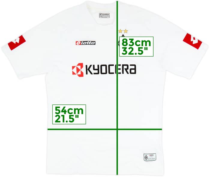 Camiseta de local del Borussia Monchengladbach 2005-06 - 9/10 - (3XL)