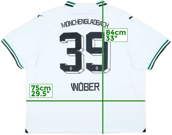 Camiseta de local del Borussia Monchengladbach 2023-24 Wober #39 - 6/10 - (4XL)