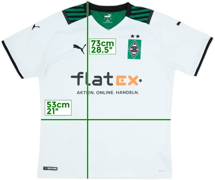 2021-22 Borussia Monchengladbach Home Shirt - 6/10 - (L)