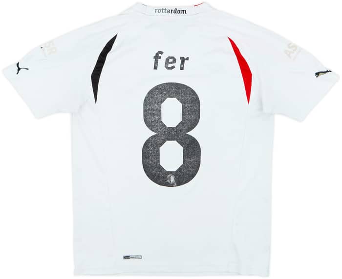 2010-11 Feyenoord Away Shirt Fer #8 - 5/10 - (XL.Boys)